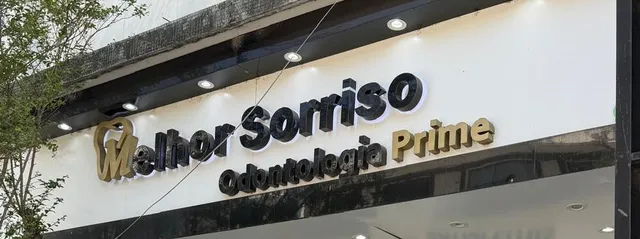 Letreiro da fachada: Melhor Sorriso Odontologia Prime